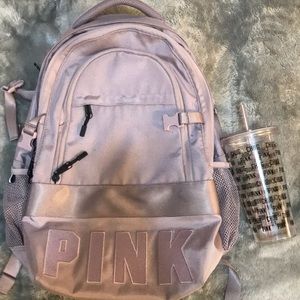 VS PINK • Lilac Campus Collegiate Backpack
